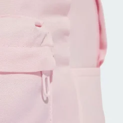 Adidas Classic 3 Bar Logo Backpack Clear Pink