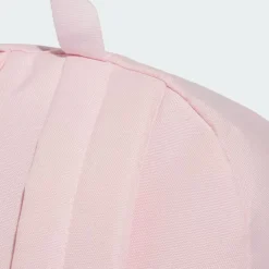 Adidas Classic 3 Bar Logo Backpack Clear Pink