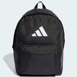 Adidas Classic 3 Bar Logo Backpack Black