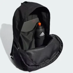 Adidas Classic 3 Bar Logo Backpack Black