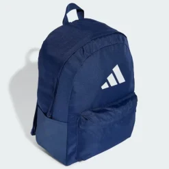 Adidas Classic 3 Bar Logo Backpack Dark Blue