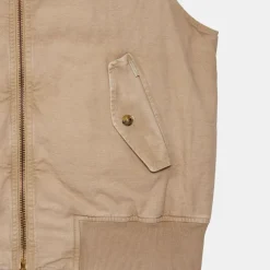 Baracuta Canvas Vest British Khaki