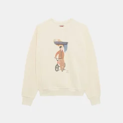 Baracuta Slowboy Arlington Sweatshirt Crew Butter