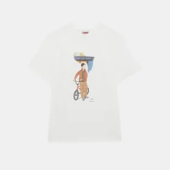 Baracuta Slowboy Arlington T-Shirt Off White