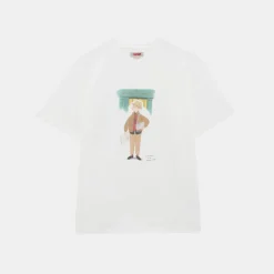 Baracuta Slowboy Colourman T-Shirt Off White