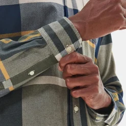 Barbour Dunoon Taillored Fit Shirt Forest Mist