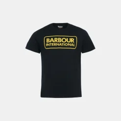 Barbour International Essential Large Logo T-Shirt Black