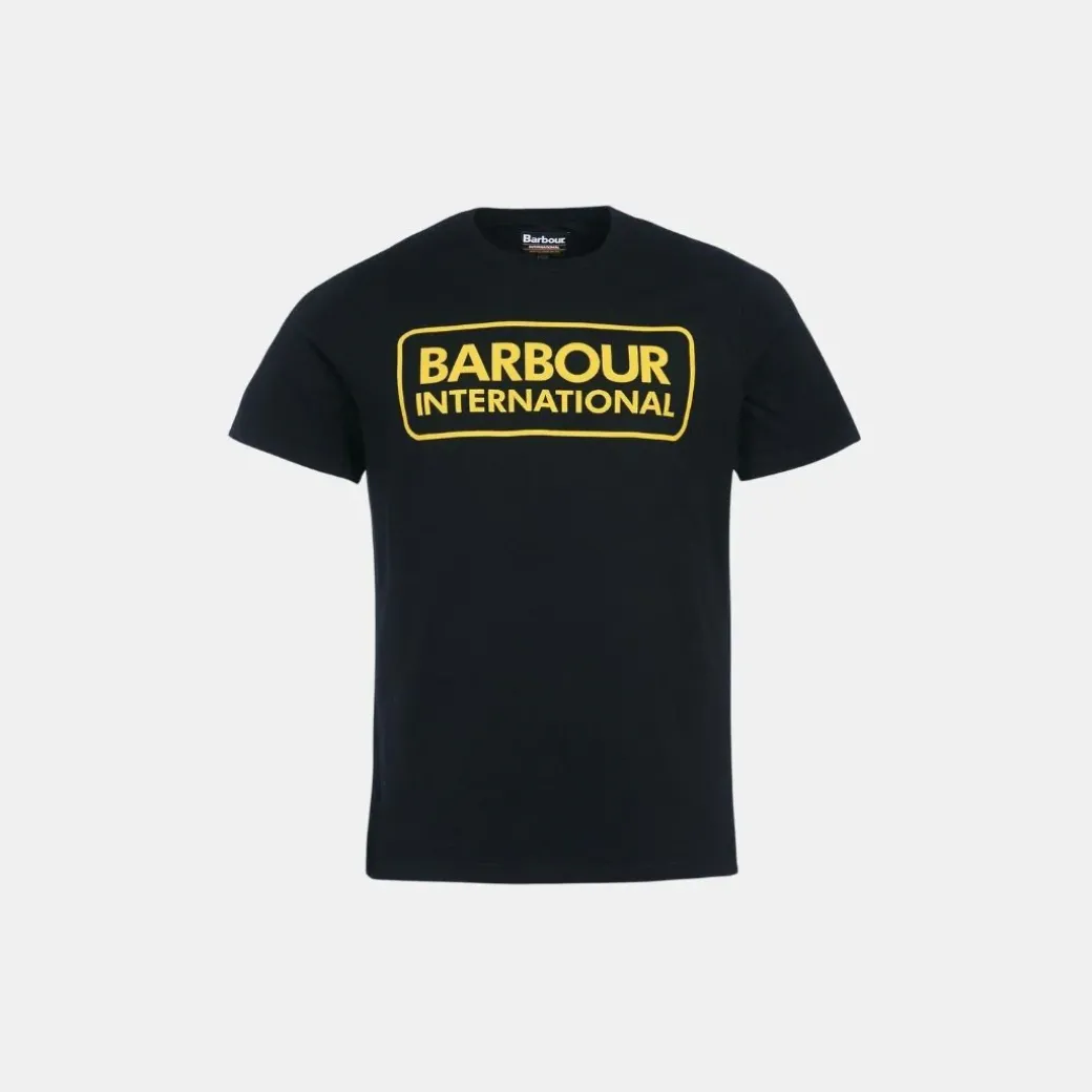 Barbour International Essential Large Logo T-Shirt Black