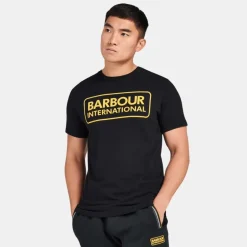 Barbour International Essential Large Logo T-Shirt Black
