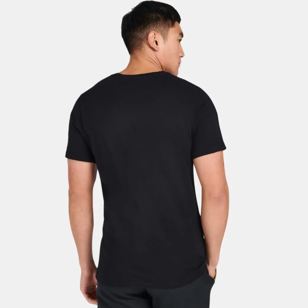 Barbour International Essential Large Logo T-Shirt Black