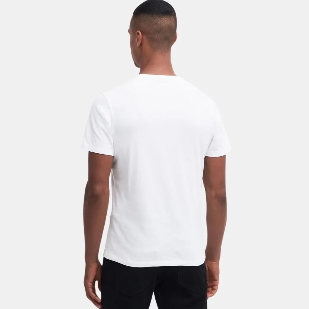 Barbour International Spirit Graphic T-Shirt Whisper White