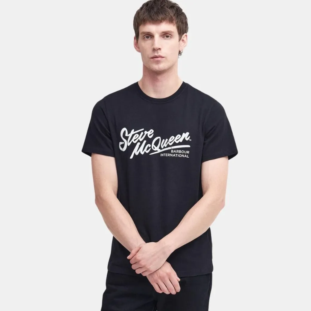 Barbour International Strike T-Shirt Black