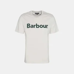 Barbour Logo T-Shirt Whisper White