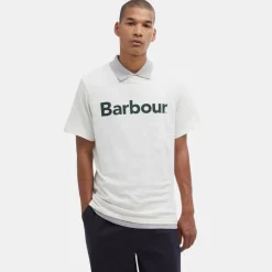 Barbour Logo T-Shirt Whisper White