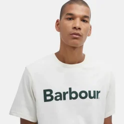Barbour Logo T-Shirt Whisper White
