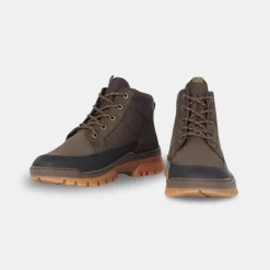 Barbour Miller Derby Boots Choco