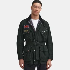 Barbour Steve McQueen™ 60th Anniversary Waxed Jacket Sage