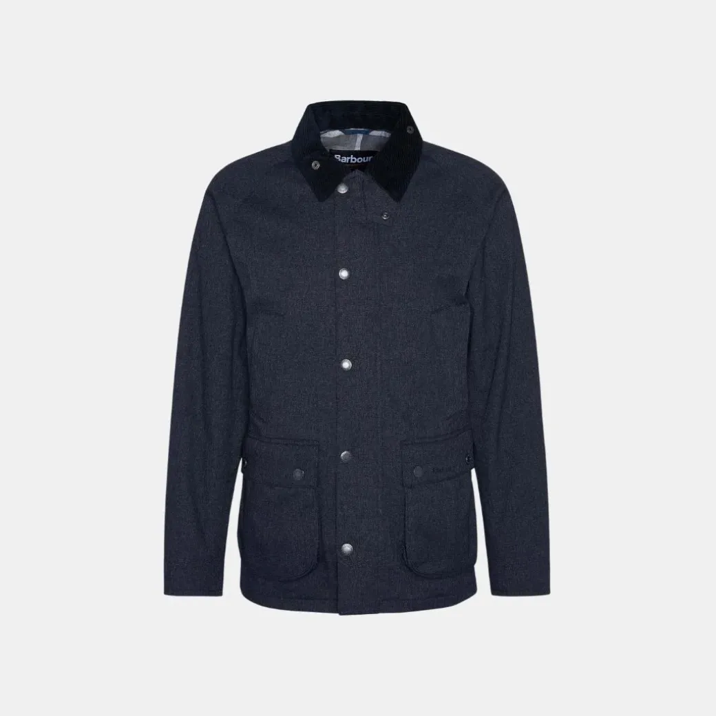 Barbour Winter Bedale Waterproof Jacket Navy