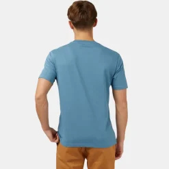 Ben Sherman Chest Pocket T-Shirt Regular Fit Blue Shadow