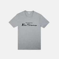 Ben Sherman Flock T-Shirt Regular Fit Grey