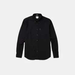 Ben Sherman Organic Oxford Long Sleeve Shirt Black