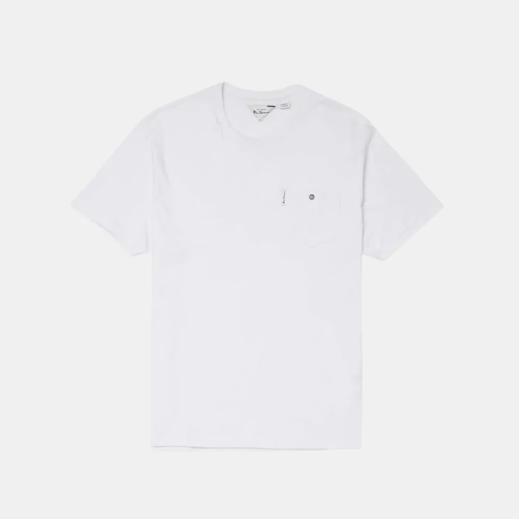Ben Sherman Signature Pocket T-Shirt Regular Fit White