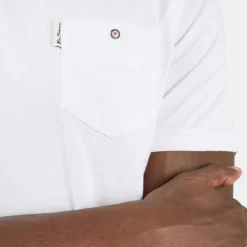 Ben Sherman Signature Pocket T-Shirt Regular Fit White