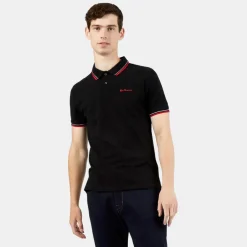 Ben Sherman Signature Polo Black