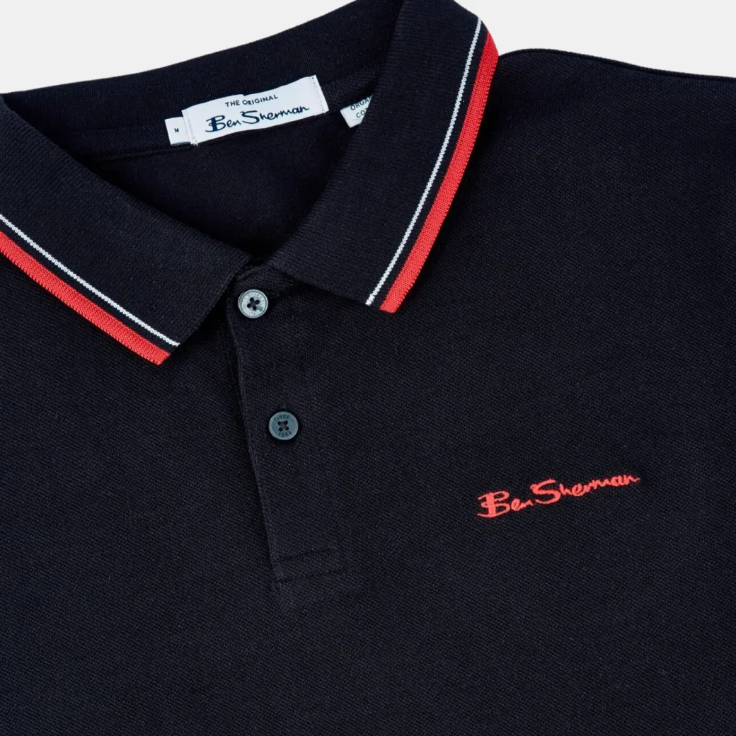 Ben Sherman Signature Polo Black