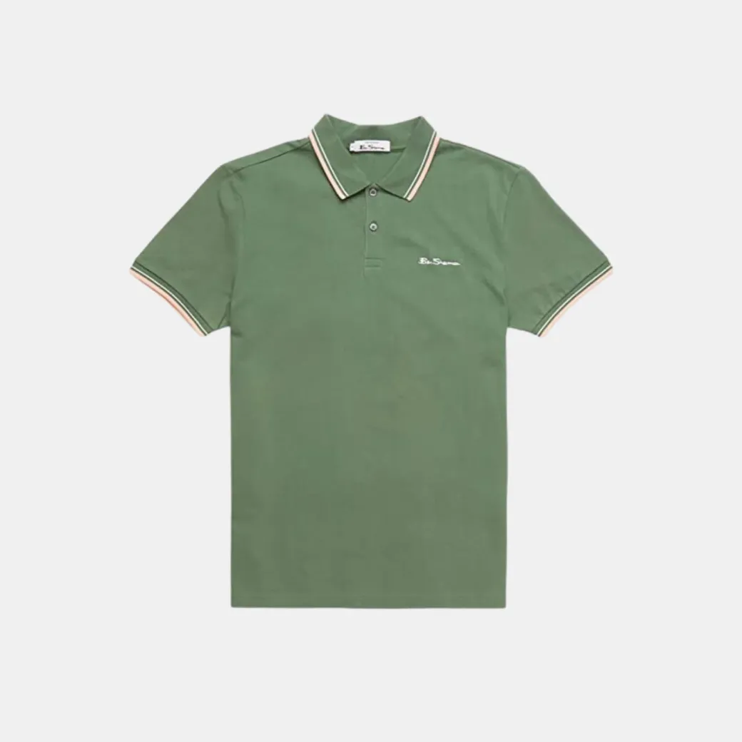 Ben Sherman Signature Polo Rich Fern