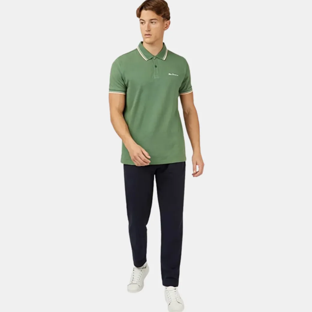 Ben Sherman Signature Polo Rich Fern