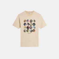 Ben Sherman T-Shirt Target Art Tee Fog