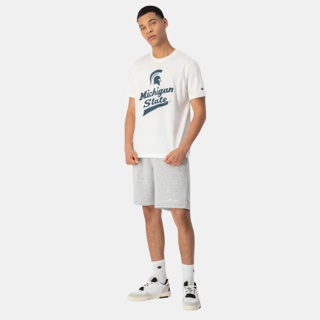 Champion T-Shirt 218572 Michigan State White