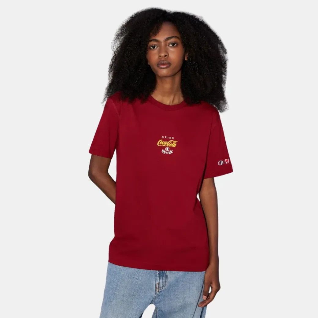 Champion x Coca Cola Crewneck T-Shirt RS506 Red