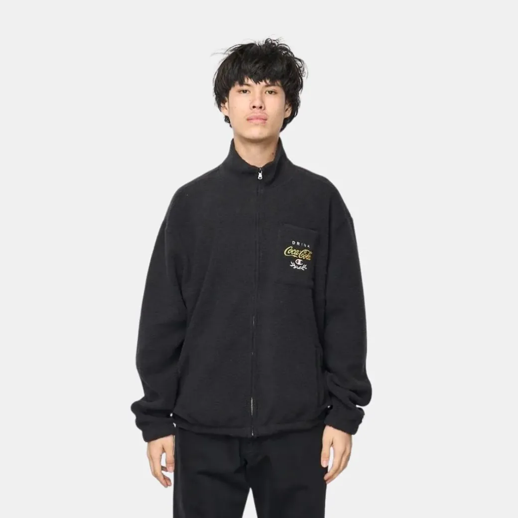 Champion x Coca Cola Full Zip Top Jacket Black