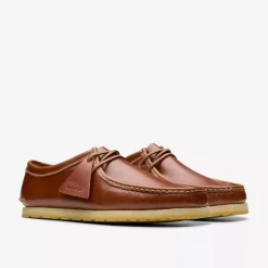 Clarks Men's Godney Lace Brown Leather