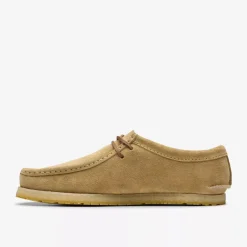 Clarks Men's Godney Lace Dark Sand Suede