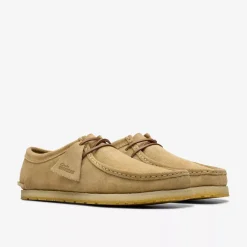 Clarks Men's Godney Lace Dark Sand Suede