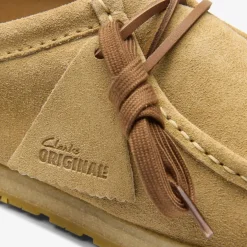 Clarks Men's Godney Lace Dark Sand Suede