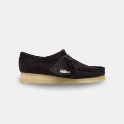 Clarks Wallabee Women's Brown Slate Suede