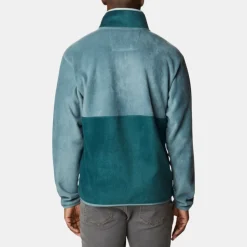 Columbia Men's Back Bowl Full Zip Fleece Jacket Metal Night Wave