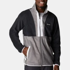 Columbia Men's Back Bowl Full Zip Fleece Jacket Black