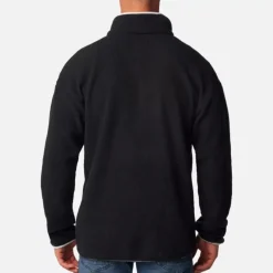 Columbia Men's Helvetia Half Snap Fleece Sweatshirt Black