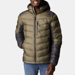 Columbia Men's Labyrinth Loop Hooded Jacket Stone Green