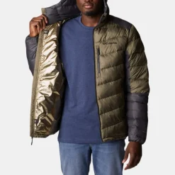 Columbia Men's Labyrinth Loop Hooded Jacket Stone Green