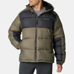 Columbia Men's Pike Lake II Hooded Jacket Stone Green