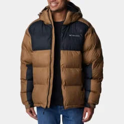 Columbia Men's Pike Lake II Hooded Jacket Delta Black