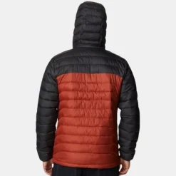 Columbia Men's Powder Lite Hooded Jacket Wrap Red