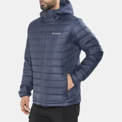 Columbia Men's Powder Lite Hooded Jacket Blue