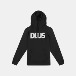 Deus All Caps Hoodie Black